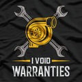 I Void Warranties Car Mechanic Auto Repair T-Shirt