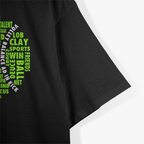 Tennis Ball Word Cloud Shirt Cool Tennis Player T-Shirt