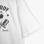 Auto Body Painter Skull Sprayer Paint Till Death Worker T-Shirt