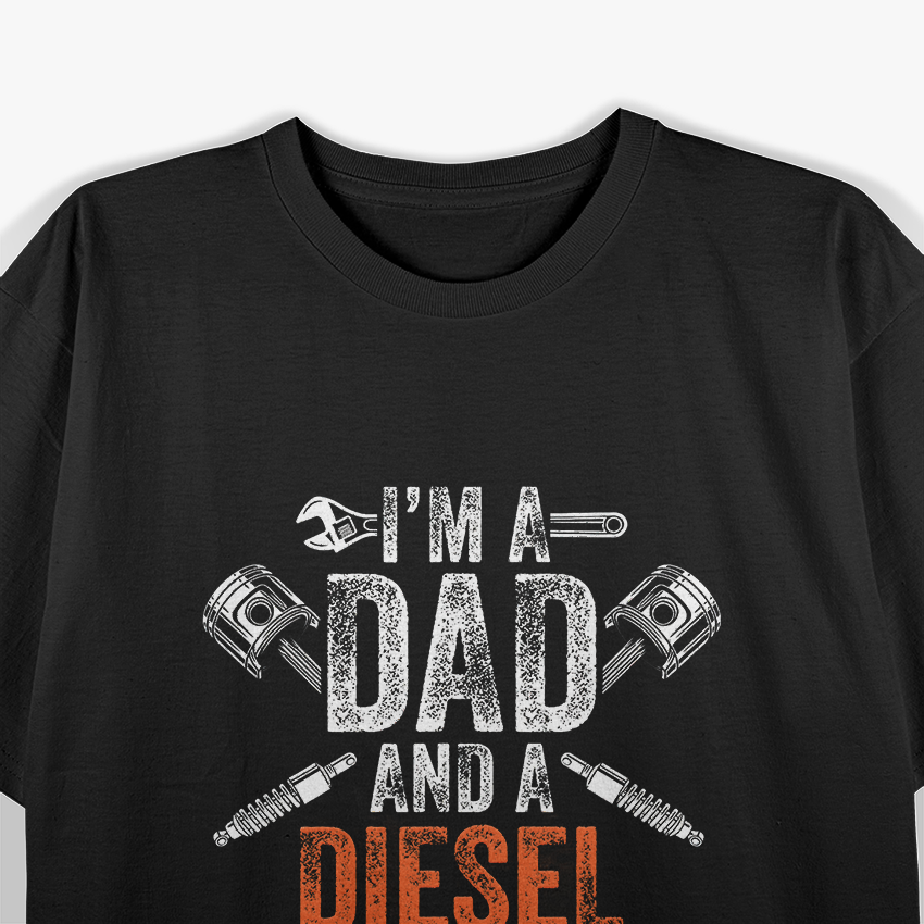 Diesel Mechanic Dad T-Shirt