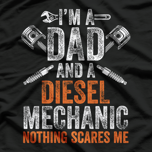 Diesel Mechanic Dad T-Shirt