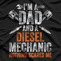 Diesel Mechanic Dad T-Shirt