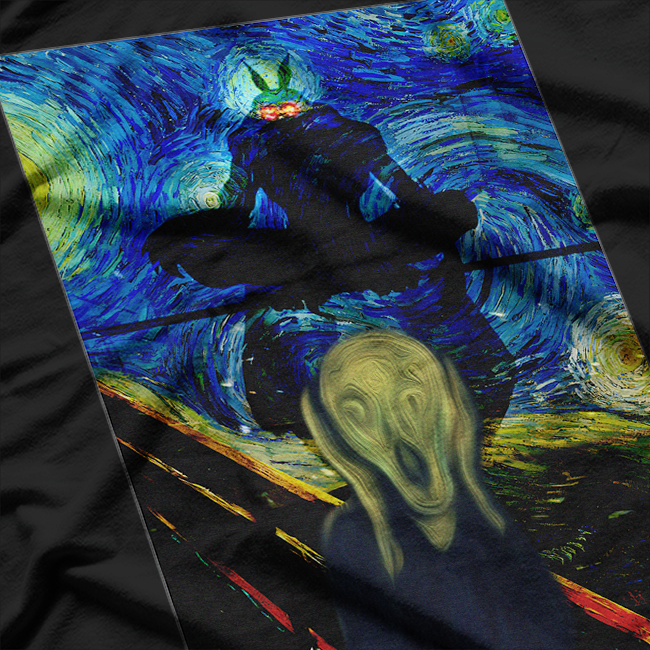 Famous Scream Art Moth Creature Cryptid Tribute T-Shirt