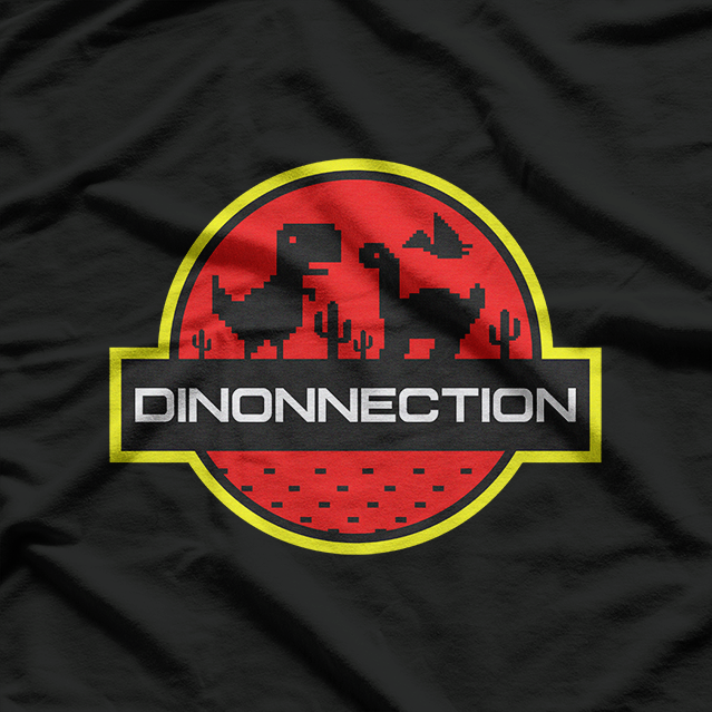 Dinonnection: No WiFi, No Problem T-Shirt