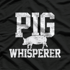 Pigs Whisperer Farmer Vintage T-Shirt