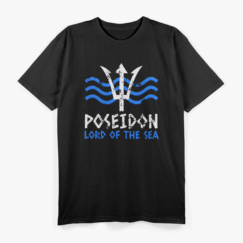 Poseidon’s Trident Greek God and Lord of the Sea T-Shirt