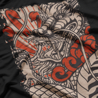 Japanese Dragon Retro Aesthetic Design T-Shirt