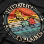 Electricity Explained Cute Electrical Engineer T-Shirt