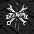 Fixologist, Funny Craftsmen Wrench Mr. Fix It All T-Shirt