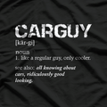 Funny Car Guy - Gear Head Definition Auto Mechanic T-Shirt