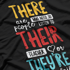 There Their They're, Funny English Grammar Teacher T-Shirt