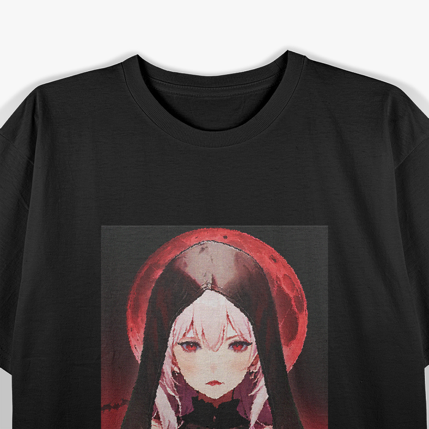 Anime Girl Kawaii Waifu Nun T-Shirt