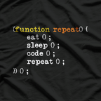 Eat Sleep Code Repeat T-Shirt