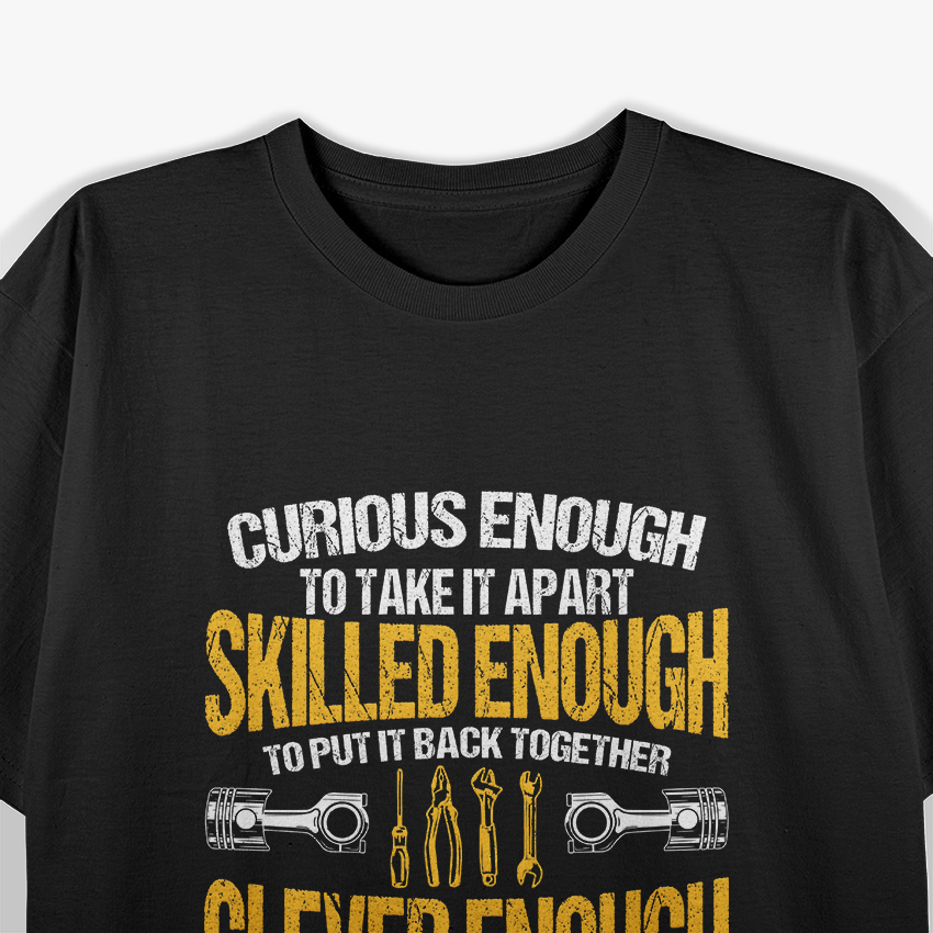 Funny Car Mechanic T-Shirt