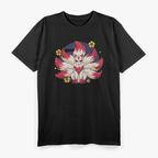 Kitsune Nine Tail Funny Foxes and Magical Creature T-Shirt