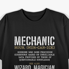 Mechanic Definition T-Shirt