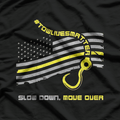 Sllow Down, Move Over Cool Tow Trruckk Operator T-Shirt