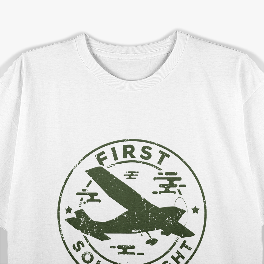 Plane Aircraft Pilot Flight T-Shirt