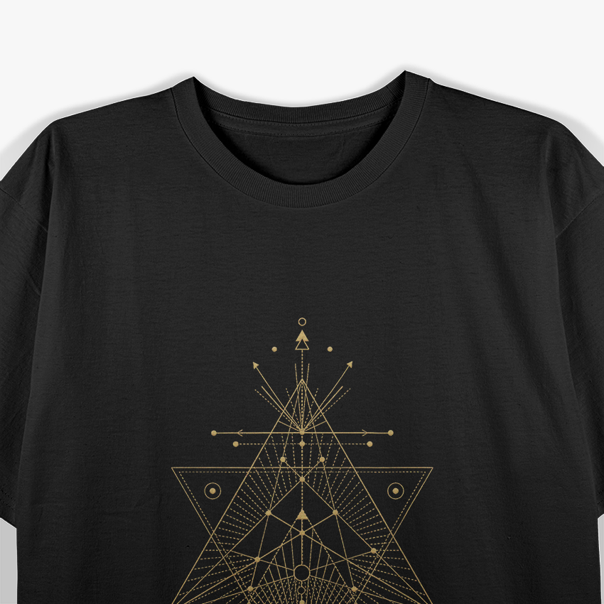 Sacred Geometry Mystical Symbolism T-Shirt