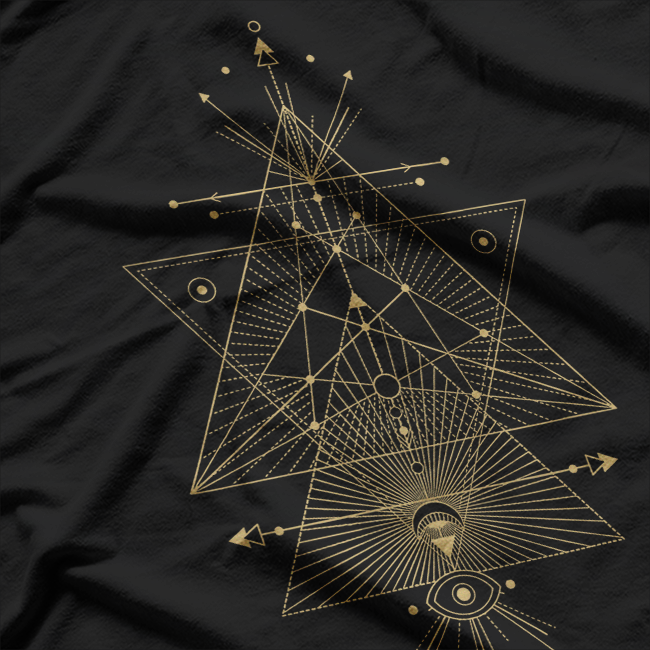 Sacred Geometry Mystical Symbolism T-Shirt