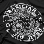 Vintage Brazilian Jiu Jitsu Lion BJJ MMA Mix Martial Arts T-Shirt