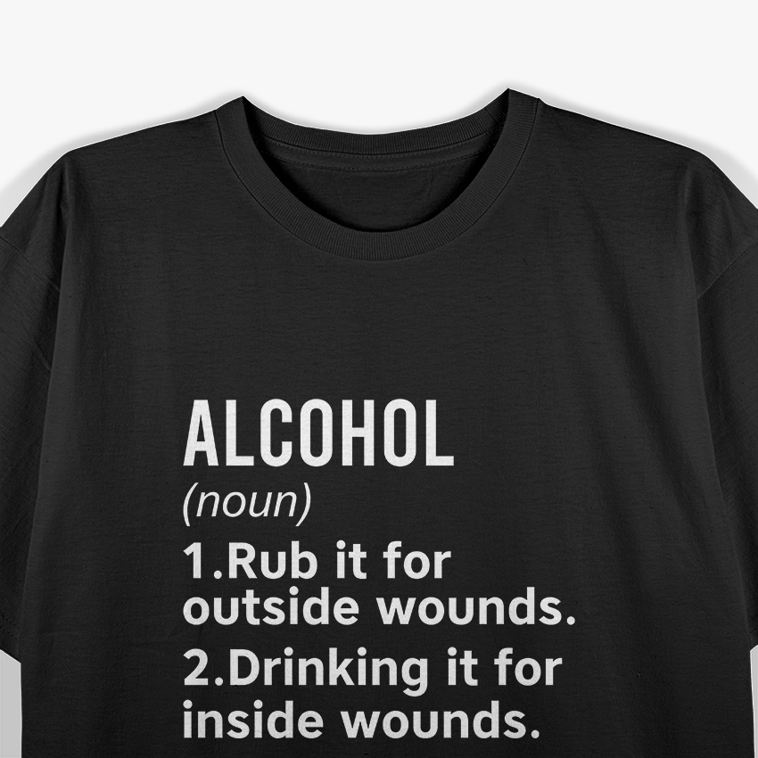 Alcohol: Funny Definition T-Shirt