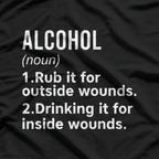 Alcohol: Funny Definition T-Shirt