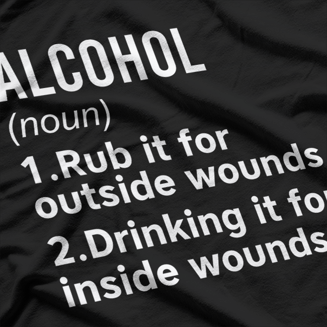 Alcohol: Funny Definition T-Shirt