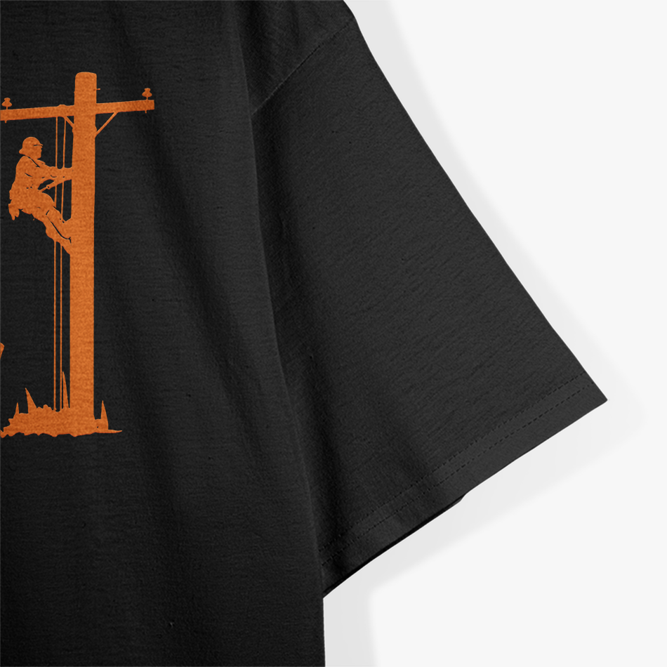 Cool Lineman Electrician Premium Great T-Shirt