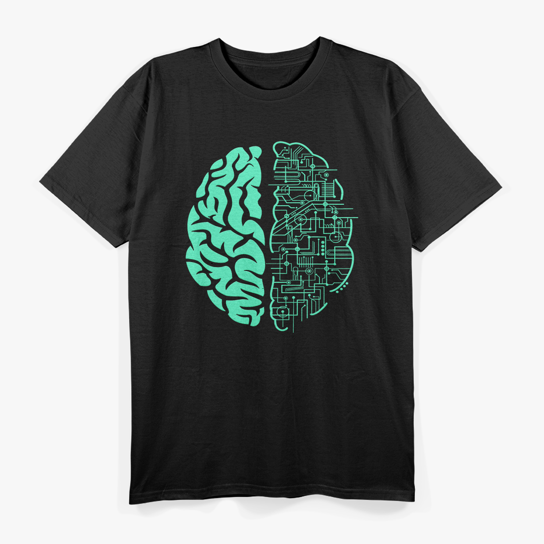 Electric Brain Retro T-Shirt