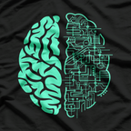 Electric Brain Retro T-Shirt