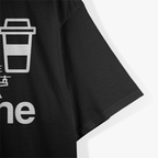 First I Drink The Coffee Then I Fly The Drone Funny Caffeine T-Shirt