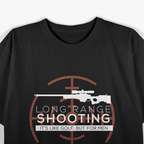 Long Range Shooting Vintage Marksman Design for Gun Enthusiasts T-Shirt