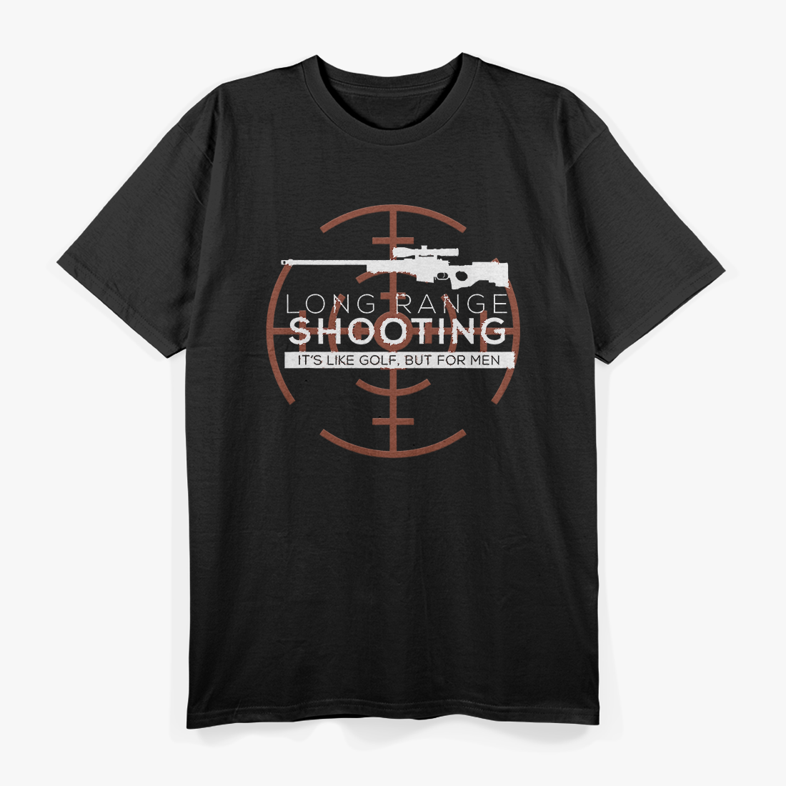 Long Range Shooting Vintage Marksman Design for Gun Enthusiasts T-Shirt