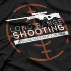 Long Range Shooting Vintage Marksman Design for Gun Enthusiasts T-Shirt