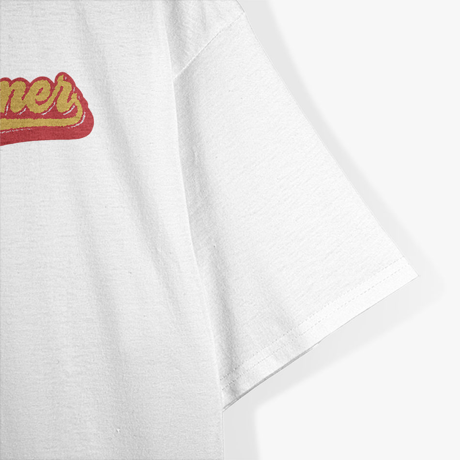 Retro Style Drum Player T-Shirt