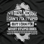 Diesell Mechanic Funny T-Shirt