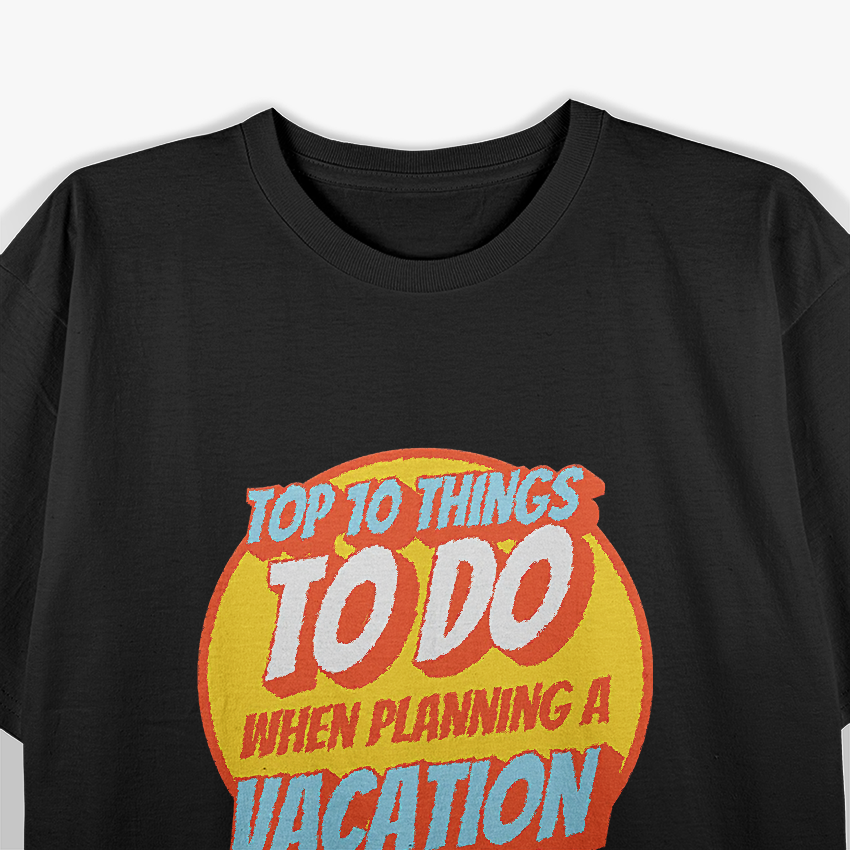 Funny Travel Agent Shirt Gift Planning Vacation T-Shirt