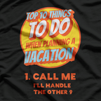Funny Travel Agent Shirt Gift Planning Vacation T-Shirt