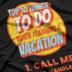 Funny Travel Agent Shirt Gift Planning Vacation T-Shirt