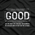 Good Vibes Only Motivational Quote T-Shirt