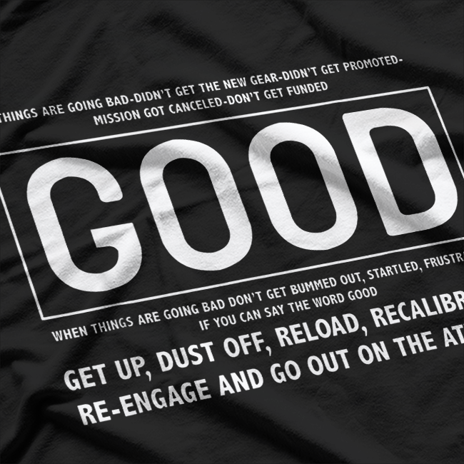Good Vibes Only Motivational Quote T-Shirt