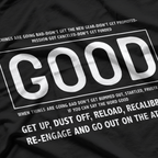 Good Vibes Only Motivational Quote T-Shirt