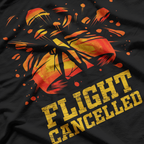 Skeet Shooting Flight Cancelled Funny Trap Shooting Clay Pigeon T-Shirt