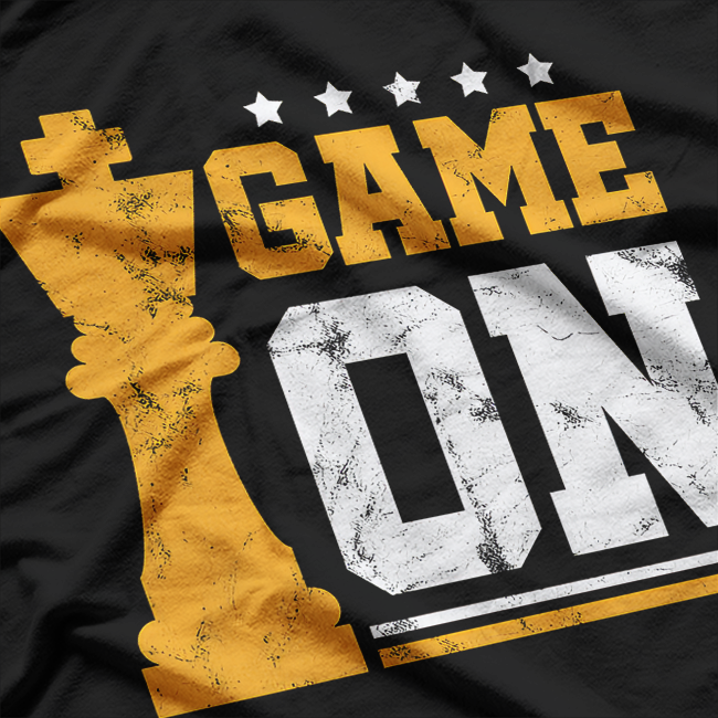 Chess Game On T-Shirt