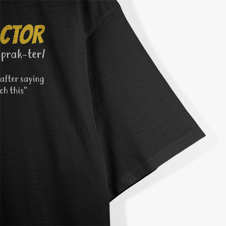 Chiropractor: Straightening Spines, Changing Lives T-Shirt
