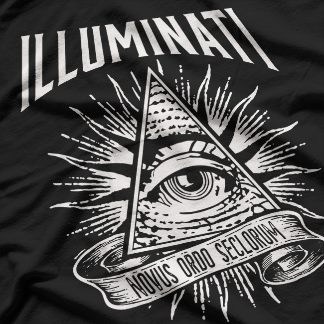 Illuminati New World Order: Eyes of Providence T-Shirt