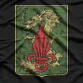 Legion Etrangere 2nd Foreign Parachute Regiment Military T-Shirt