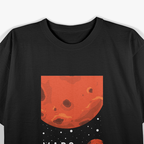 Mars Fact Red Planet Science Astronomy Space Enthusiast T-Shirt