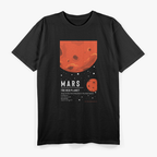 Mars Fact Red Planet Science Astronomy Space Enthusiast T-Shirt